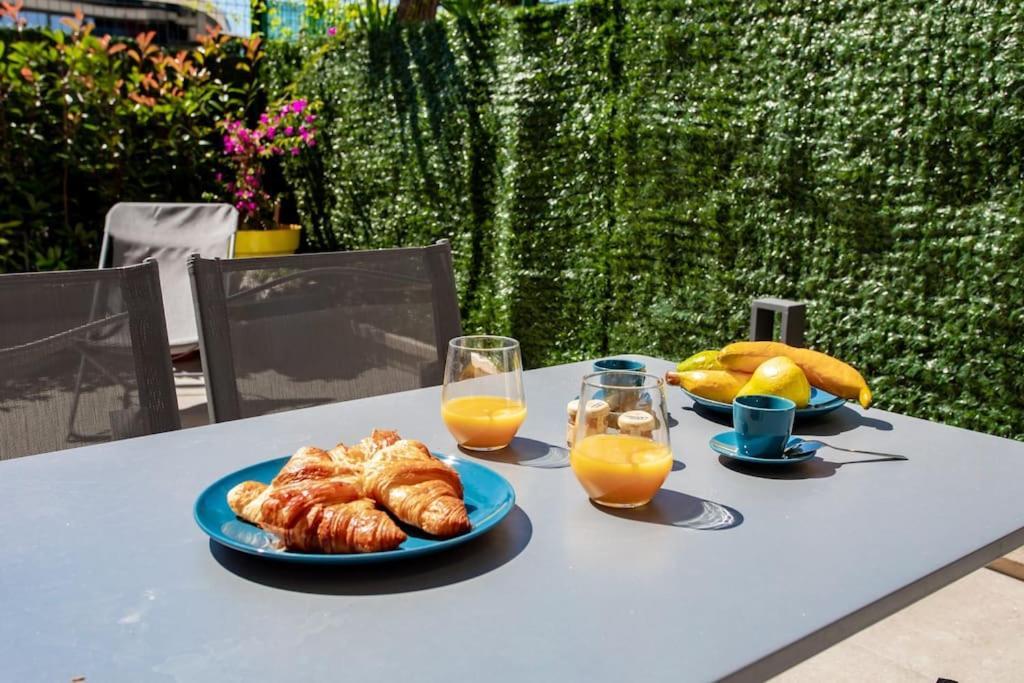 #43 Design Studio Terrace Ac Wifi Sea View 1Min Beach Nice Dış mekan fotoğraf